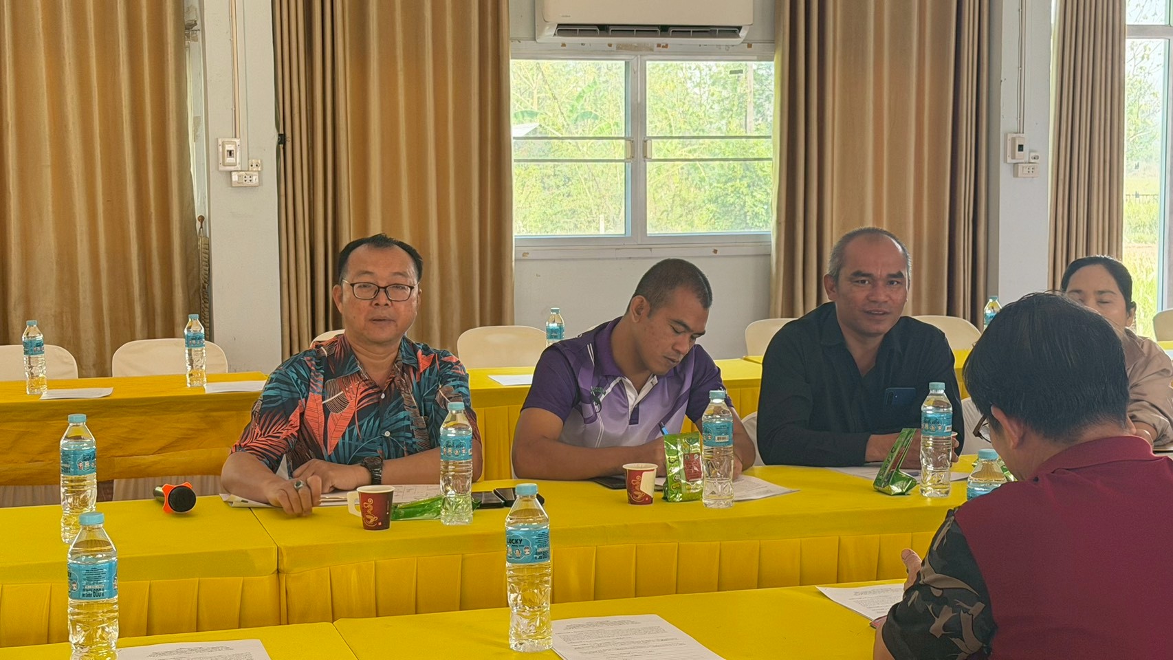 🏠สพอ.บุ่งคล้า ร่วมประชุมเตรียมความพร้อมโครงการ “ปกป้องและเชิดชูสถาบันพระมหากษัตริย์และ หน่วยบำบัดทุกข์ บำรุงสุข สร้างรอยยิ้มให้ประชาชนจังหวัดบึงกาฬ ประจำปี 2569 อำเภอบุ่งคล้า