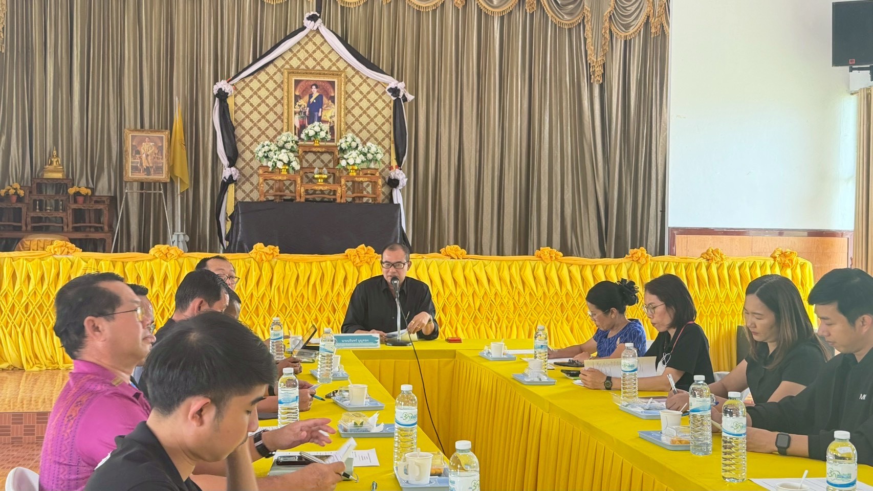 🏠 สพอ.บุ่งคล้า : ดำเนินโครงการประชุมส่งเสริมการบูรณาการกลไกการขับเคลื่อนการขจัดความยากจนระดับอำเภอ ประจำปี 2569